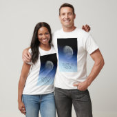 宇宙、銀河系、太陽のシステム、地球の月 Tシャツ (ユニセックス)
