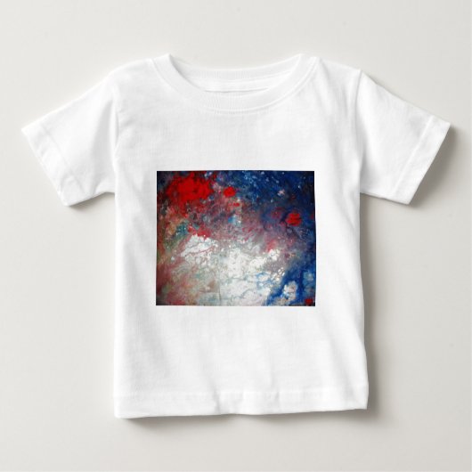 宇宙 – 銀河系 – 宇宙 – 天の川 ベビーTシャツ (正面)