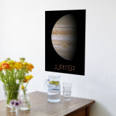 宇宙、銀河、太陽系、木星 箔ポスター (レイダウン (キッチン))