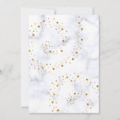 宇宙 銀河 惑星 太陽系 誕生日 招待状 (裏面)