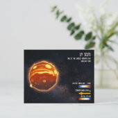 宇宙 銀河 星 宇宙 科学 情報 ポストカード (スタンド正面)