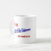 宇宙。.get used toのマスターそれ コーヒーマグカップ (正面左)