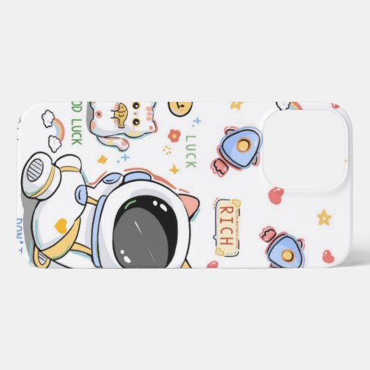 宇宙 iPhoneケース (裏面横)