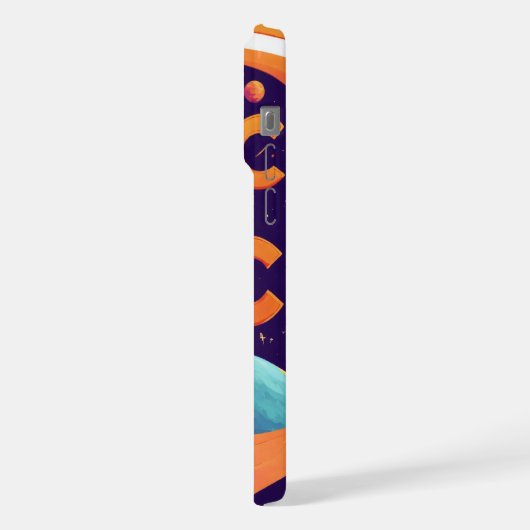 宇宙 iPhoneケース (左側面)