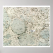 宇宙: MOON MAP, 1972 ポスター (正面)