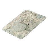 宇宙: MOON MAP, 1972 マグネット (左側)