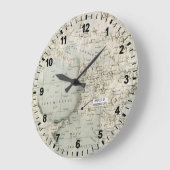 宇宙: MOON MAP, 1972 ラージ壁時計 (傾斜)