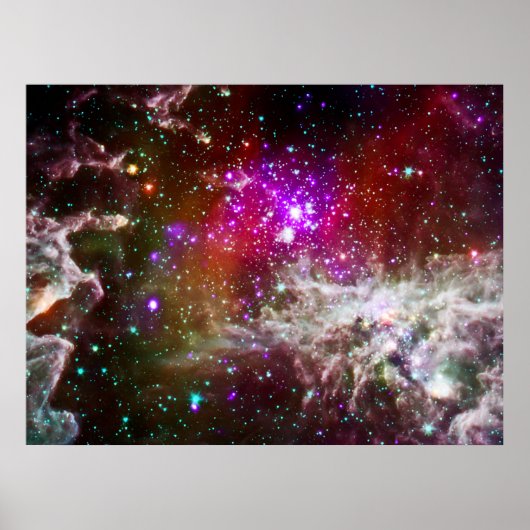 宇宙- Pacman Nebula Poster ポスター (正面)
