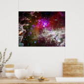 宇宙- Pacman Nebula Poster ポスター (キッチン)