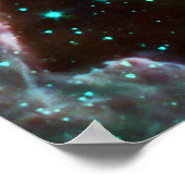 宇宙- Pacman Nebula Poster ポスター (角)