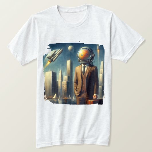 宇宙 Tシャツ (デザイン正面)