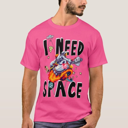 宇宙 Tシャツ (正面)