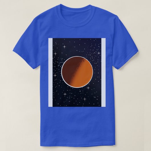 宇宙 Tシャツ (デザイン正面)