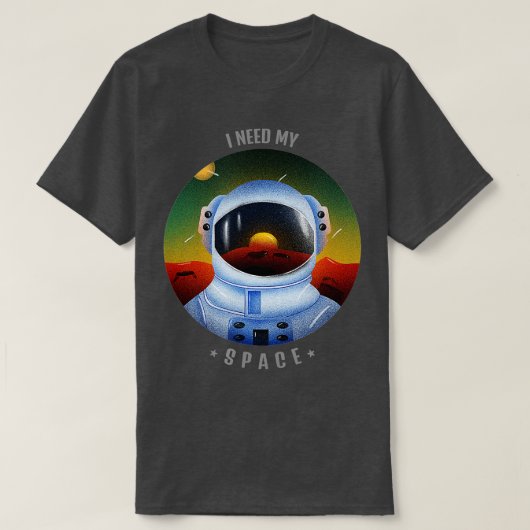 宇宙 Tシャツ (デザイン正面)