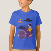 宇宙 Tシャツ (正面)
