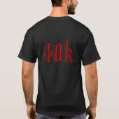 宇宙 Tシャツ (裏面)