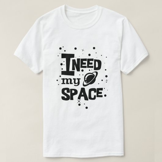 宇宙 Tシャツ (デザイン正面)