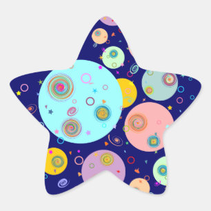宇宙B2 星シール