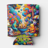 宇宙BBQ 缶クーラー (裏面)