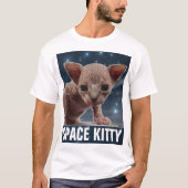 宇宙CATおもしろい、Tシャツ Tシャツ (正面)