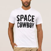 宇宙COWBOYおもしろい、ヴィンテージメンズTシャツ Tシャツ (正面)