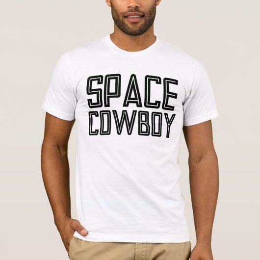 宇宙COWBOY、ヴィンテージメンズTシャツ Tシャツ (正面)