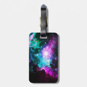 宇宙dj猫ピザ ラゲッジタグ (裏面縦)