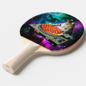宇宙dj猫ピザ 卓球ラケット (正面アングル)