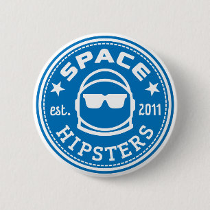 宇宙Hipsters®ロゴボタン 缶バッジ