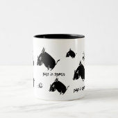 宇宙IIの豚 ツートーンマグカップ (中央)