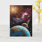 宇宙IIカード カード (黄色い花)