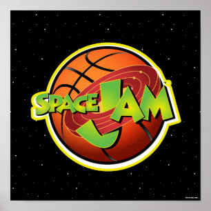宇宙JAM™バスケットボールロゴ ポスター