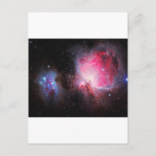 宇宙M42オリ素晴らしオン星雲幽霊星雲 ポストカード (正面)