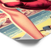 宇宙Sci-fiピンアップ ポスター (角)