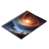 宇宙Sci Fiランドスケープアート ノートブック (左側)