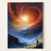 宇宙Sci Fiランドスケープアート プランナー手帳 (裏面)