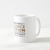 宇宙SF日科学おたくエイリアンギフト コーヒーマグカップ (正面右)