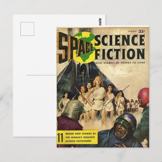 宇宙SF 1 ポストカード (正面/裏面)