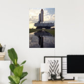 宇宙Shuttle Columbiaの展開(STS-55) ポスター (ホームオフィス)