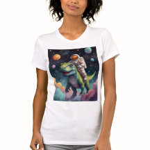 宇宙Tシャツのディノ宇宙飛行士