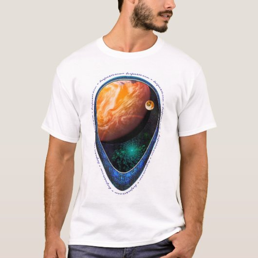 宇宙Tシャツ2 Tシャツ (正面)