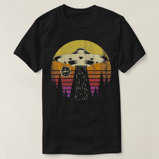 宇宙UFOエイリアン拉致ギフトエイリアンプルラブ Tシャツ (デザイン正面)