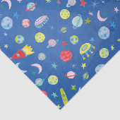 宇宙UFOロケット惑星パターンギフト 薄葉紙 (詳細)