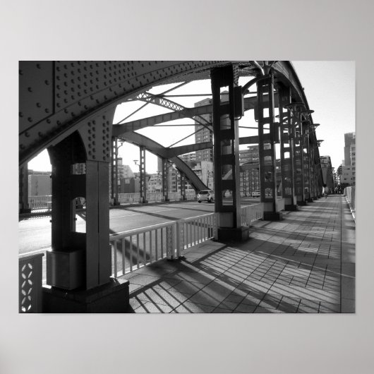 宇摩屋橋：隅田川ポスター ポスター (正面)