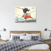 宇治橋の戦い |月岡芳年 | キャンバスプリント (インサイチュ (寝室))