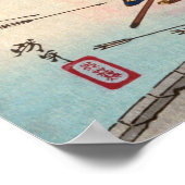 宇治橋の戦い |月岡芳年 | ポスター (角)