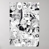 宇瑞天元デーモンスレイヤーKNYコラージュ ポスター (正面)