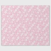 宇目 日本の伝統的|梅パーソナライズされた ラッピングペーパー (フラット)