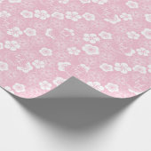 宇目 日本の伝統的|梅パーソナライズされた ラッピングペーパー (角)