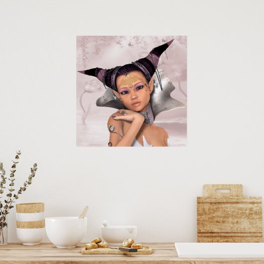 宇草亜 ポスター (キッチン)